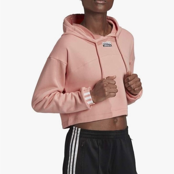 adidas Tops - Adidas Cropped Hoodie